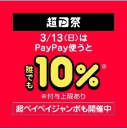 ヤフーショッピング　【超PayPay祭】10％OFFクーポン.jpg
